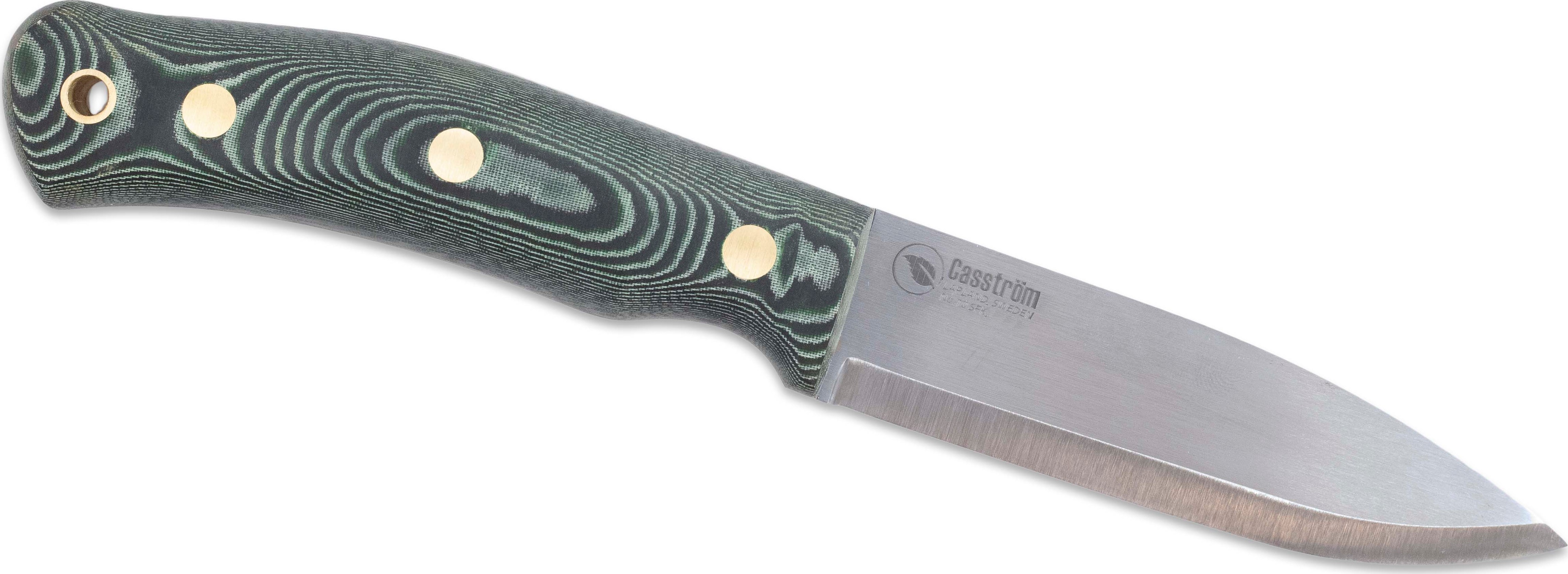 Casström No. 10 Swedish Forest Knife Green Micarta