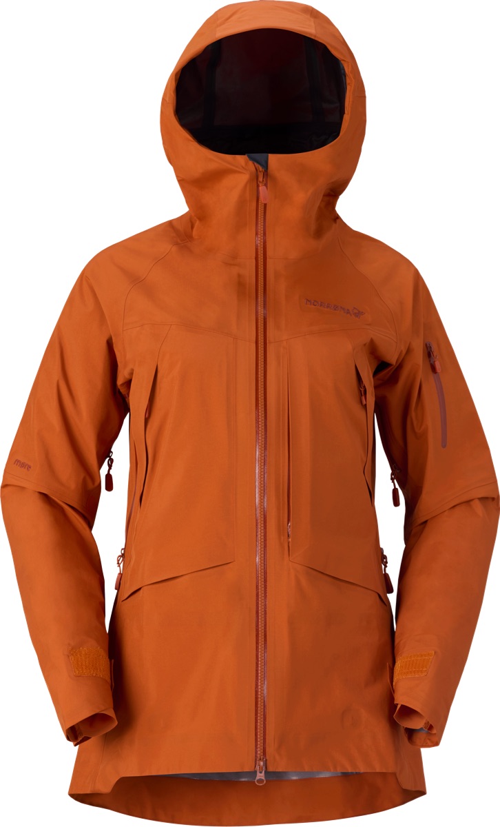 Norrøna Women’s Møre GORE-TEX Jacket  Gold Flame