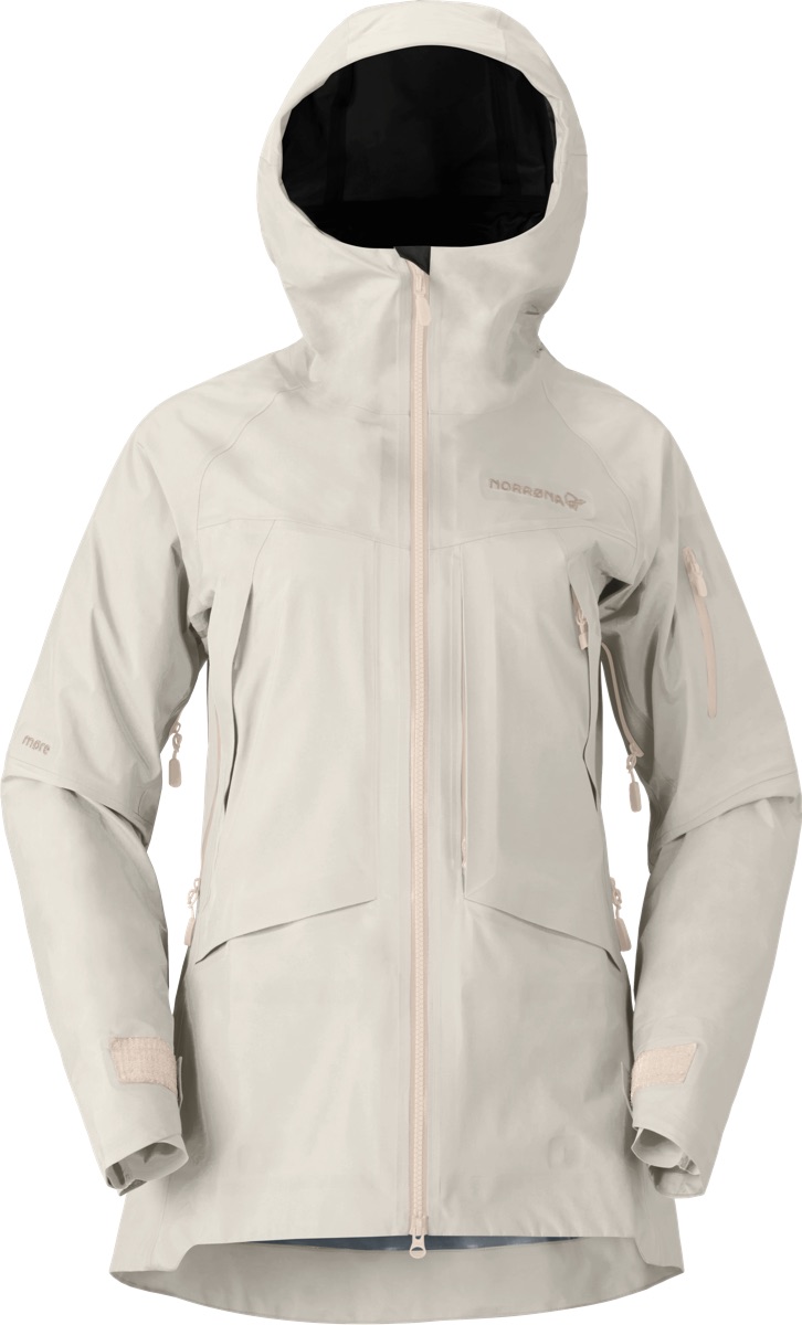 Norrøna Women’s Møre GORE-TEX Jacket  Oatmeal