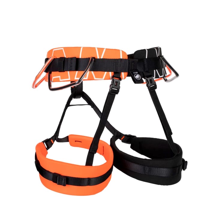 Mammut 4 Slide Harness Vibrant Orange-black Mammut