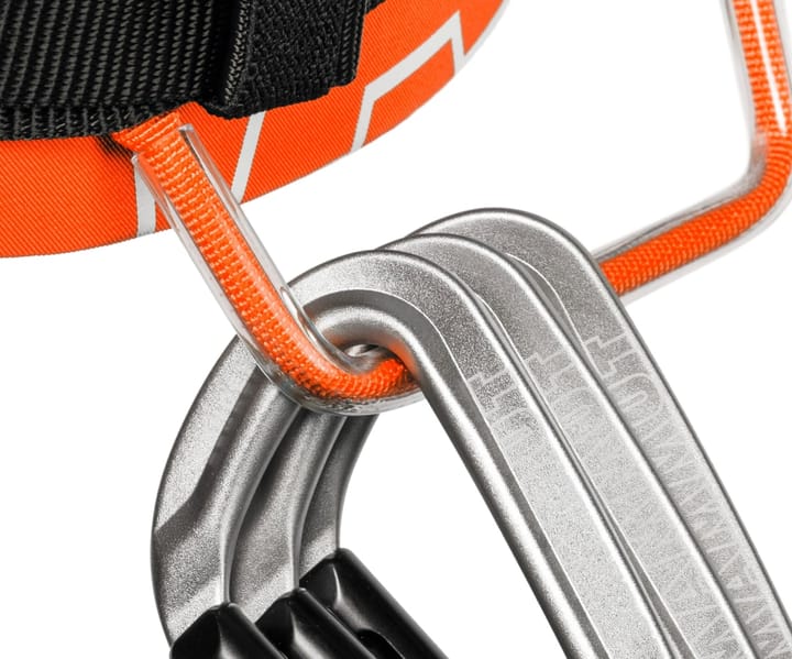 Mammut 4 Slide Harness Vibrant Orange-black Mammut