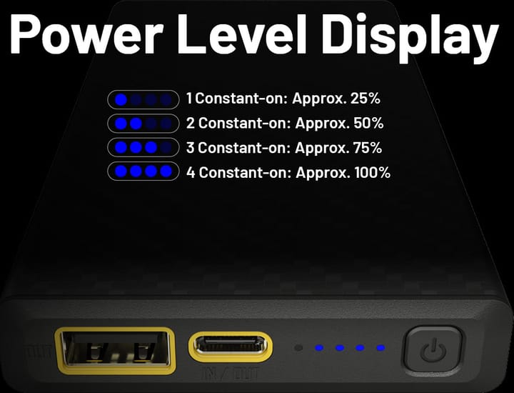 Nitecore Summit 10000 Mah Powerbank Black Nitecore