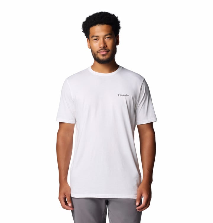 Columbia Men's Rockaway River Graphic SS Tee White/Winding Wonder Columbia Montrail