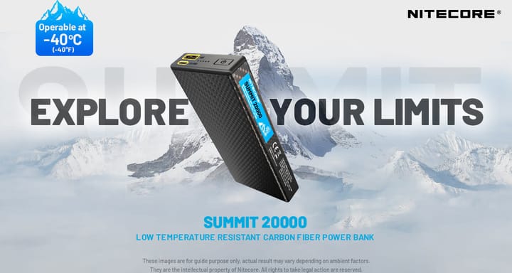 Nitecore Summit 20000 Powerbank Black Nitecore