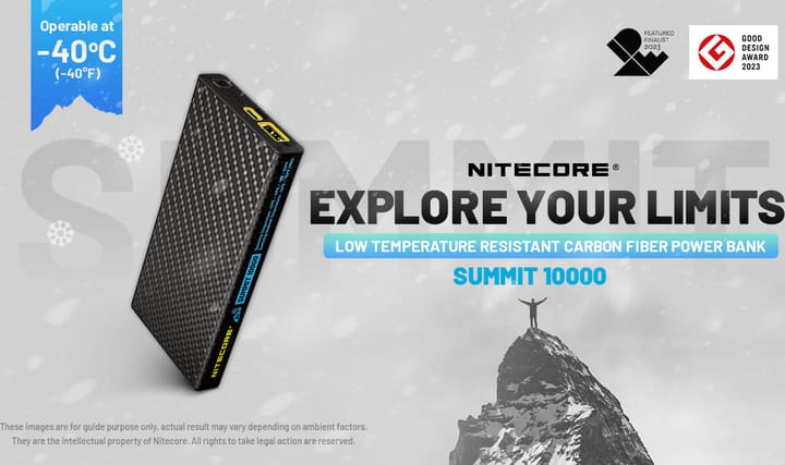 Nitecore Summit 10000 Mah Powerbank Black Nitecore