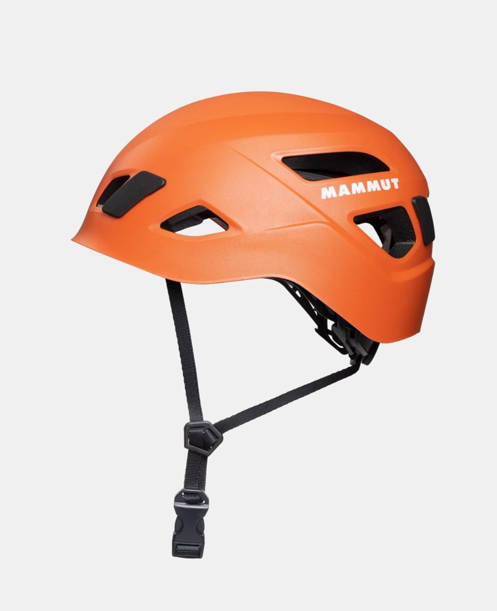 neon orange helmet