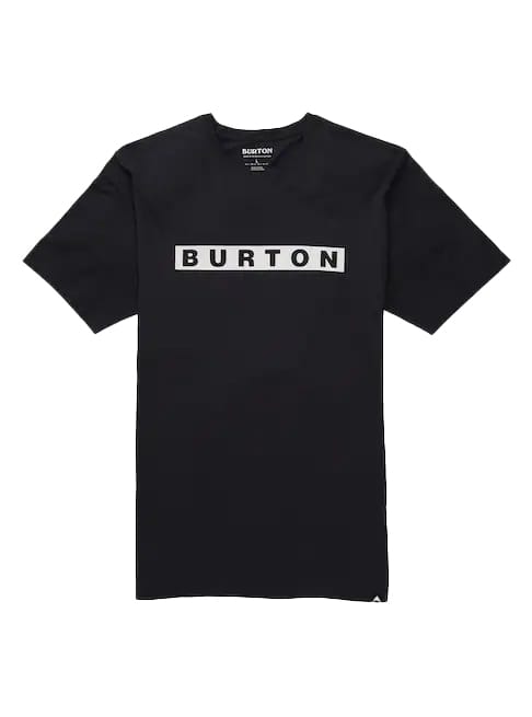 Burton Vault Short Sleved T-Shirt True Black Burton