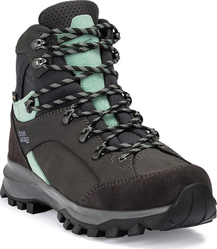 Hanwag Women's Alta Bunion II Lady Gore-Tex Asphalt/Mint Hanwag