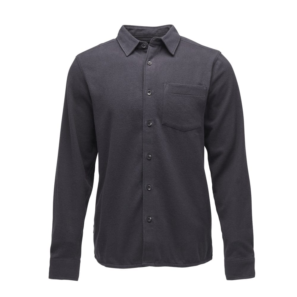 Black Diamond Men's Project Flannel Shirt Steel Grey