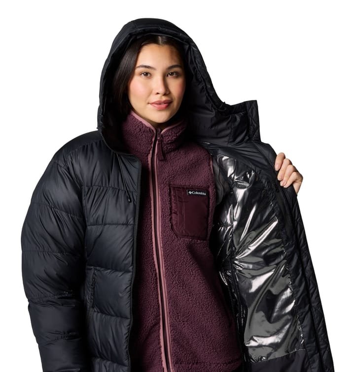 Columbia Pike Lake Ii Long Jacket Black Columbia Montrail