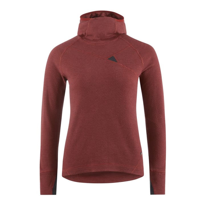 Klättermusen Women's Huge Hoodie Madder Red Klättermusen