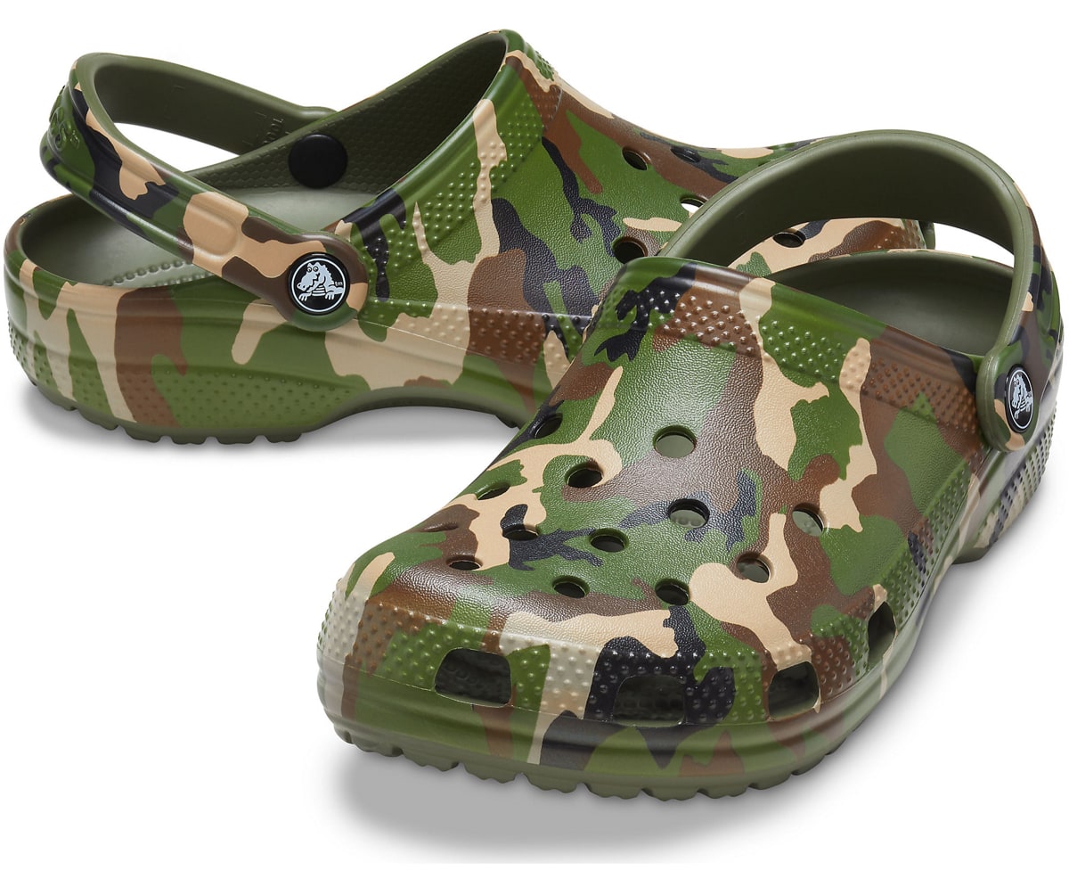 crocs classic printed