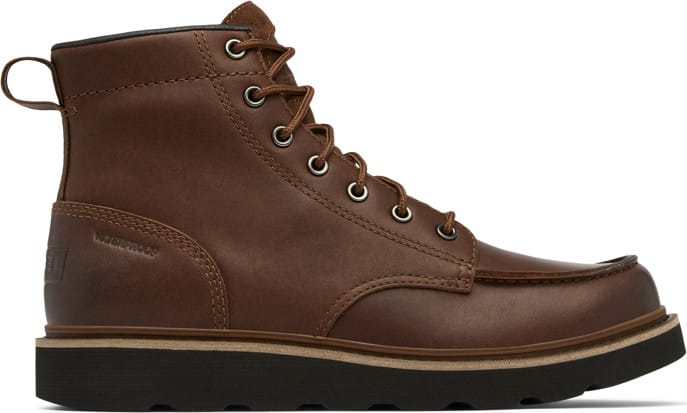 Sorel Slabtown 62' Moc Wp Tobacco, Black Sorel