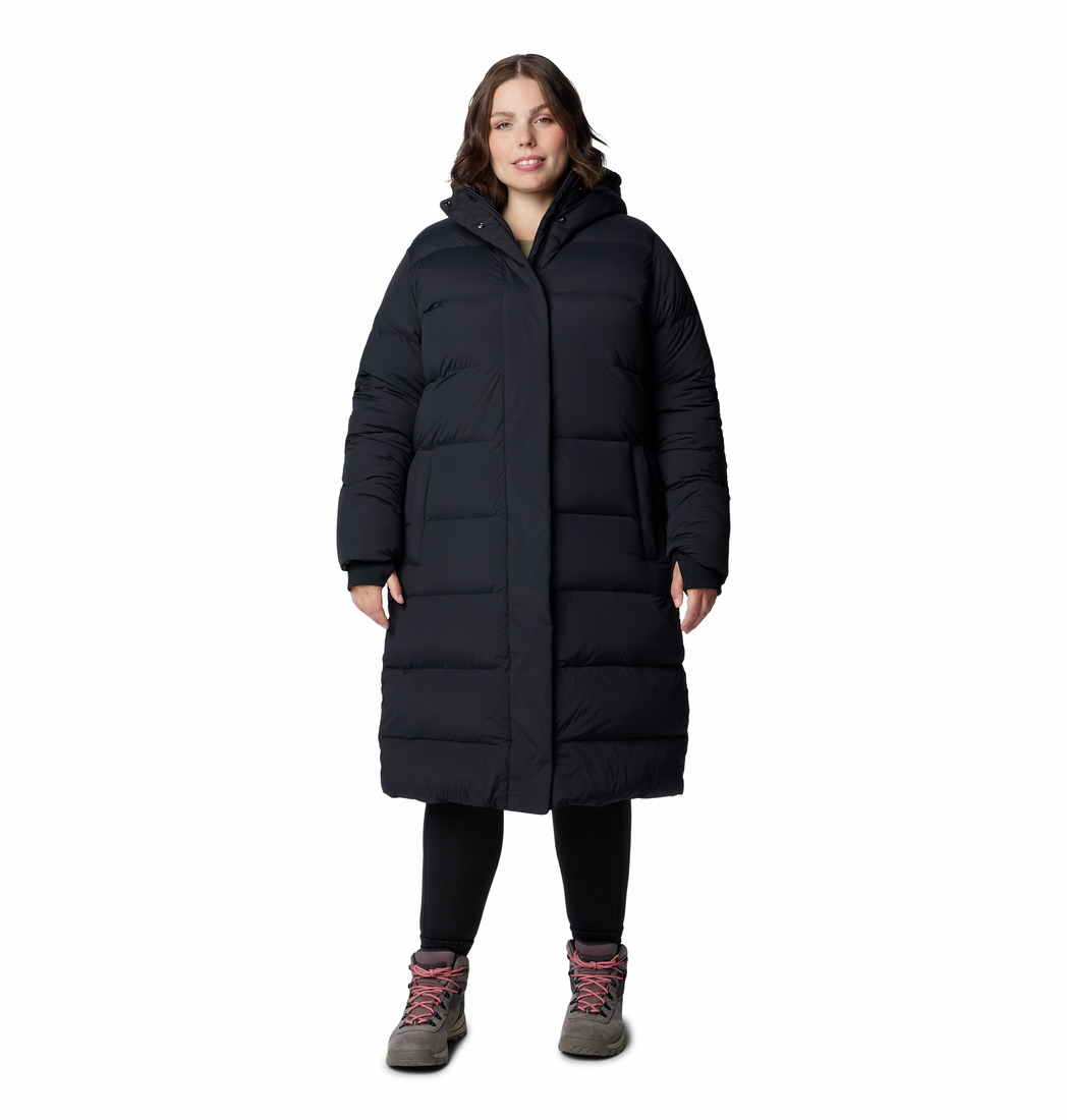 Columbia Women’s Boundless Days Long Down Jacket Black