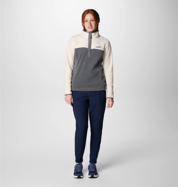 Columbia Benton Springs 1/2 Snap Pull Over Ii City Grey Heather, Chalk Columbia