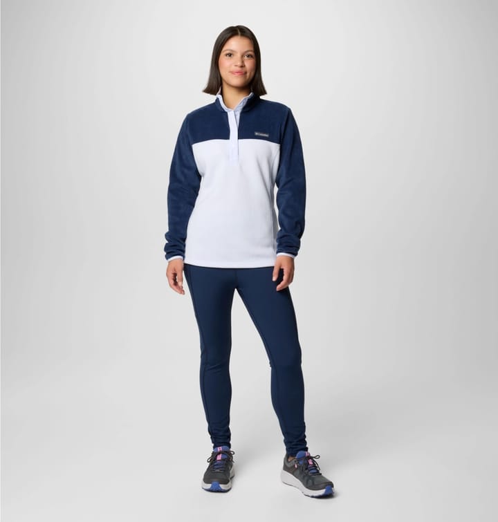 Columbia Benton Springs 1/2 Snap Pull Over Ii Collegiate Navy, Snowdrift Columbia Montrail