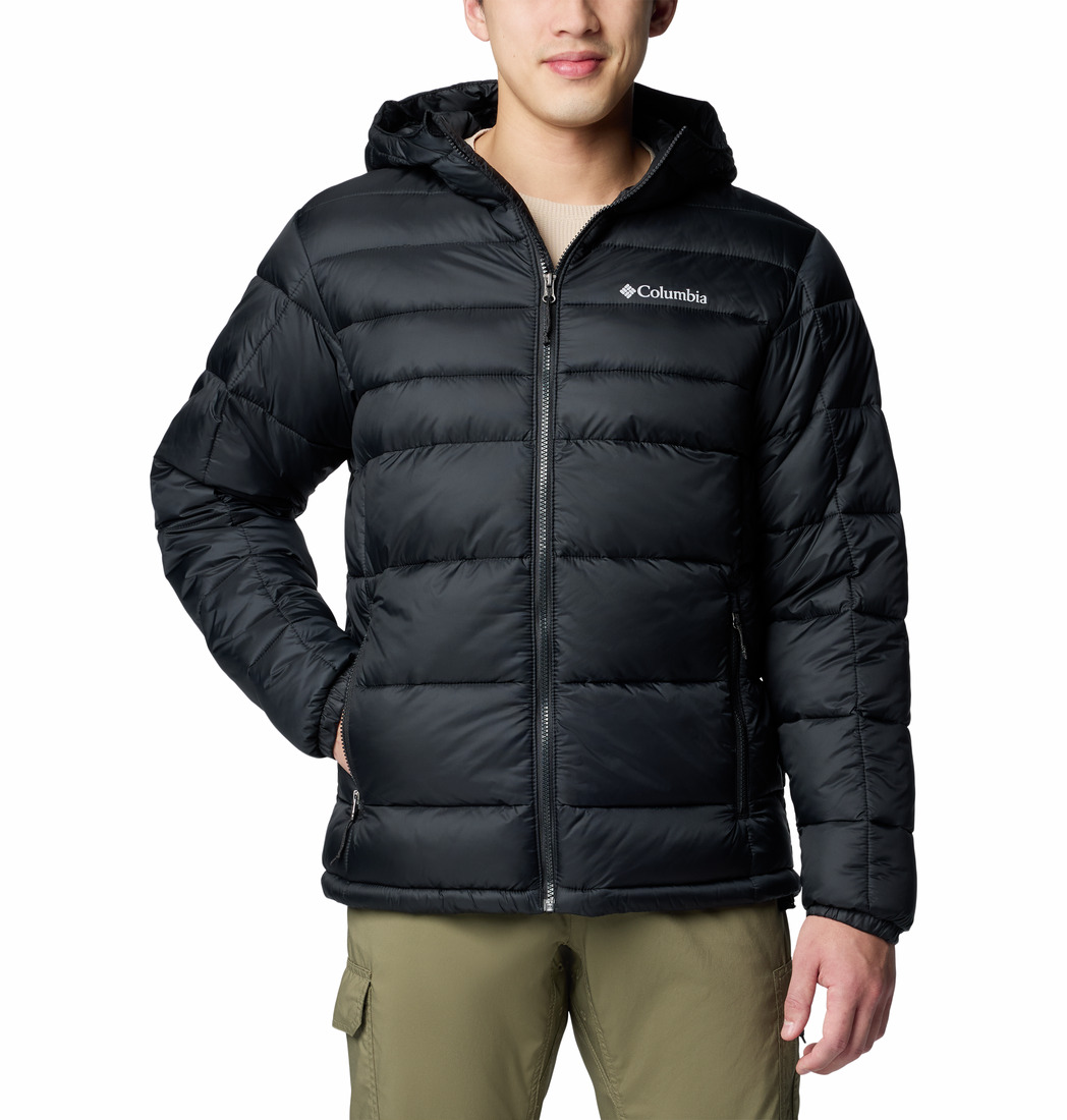 Columbia Men’s Buck Butte II Insulated Hooded Jacket Black