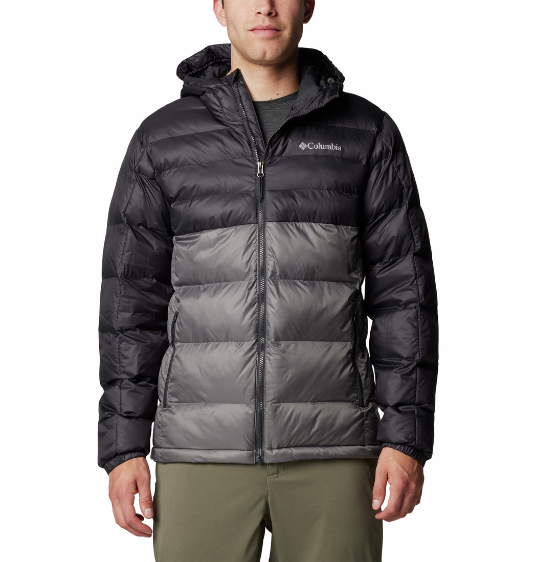 Columbia Men’s Buck Butte II Insulated Hooded Jacket City Grey/Shark