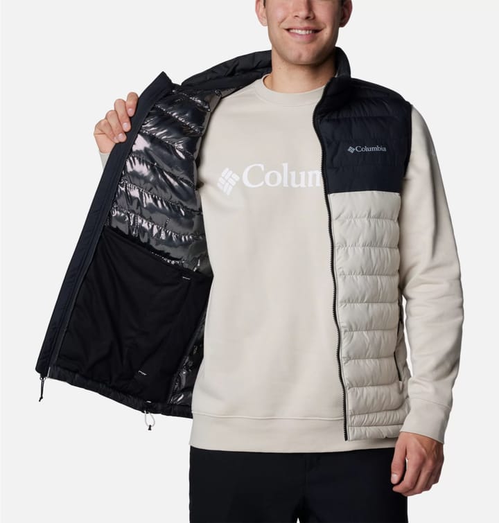 Columbia Powder Lite II Vest Dark Stone, Black Columbia Montrail