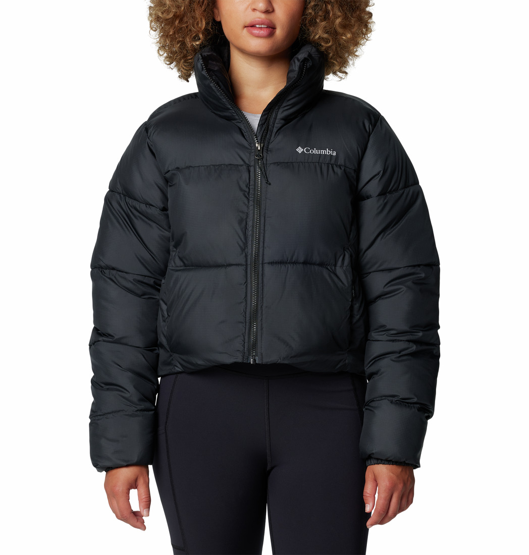 Columbia Montrail Columbia Women's Puffect II Cropped Jacket Black, M