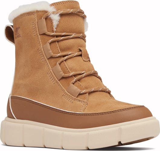 Sorel Youth Sorel Explorer Iii Lace Wp Tawny Buff, Bleached Ceramic Sorel