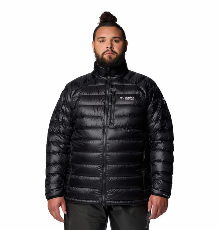 Columbia Men's Arctic Crest Down Jacket Black Columbia Montrail