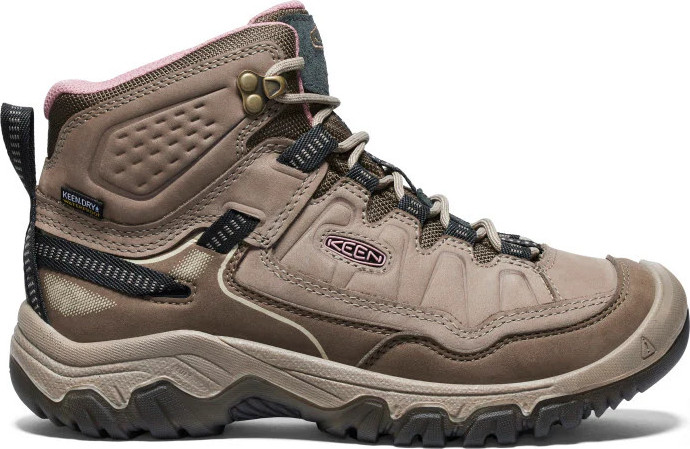 Keen Women’s Targhee IV Mid Waterproof – Brindle-Nostalgia Rose Brindle-nostalgia Rose