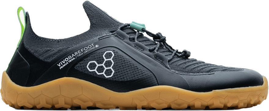 Vivobarefoot Women's Primus Trail Knit FG Graphite Gum