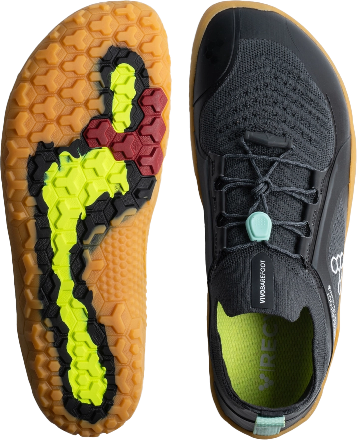 Vivobarefoot Women's Primus Trail Knit FG Graphite Gum | Köp ...