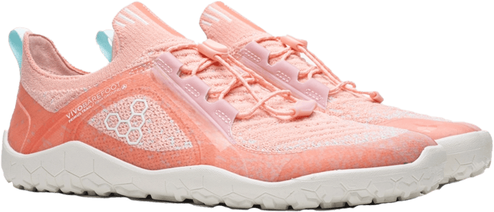 Vivobarefoot Women's Primus Trail Knit FG Peach Melba Vivobarefoot