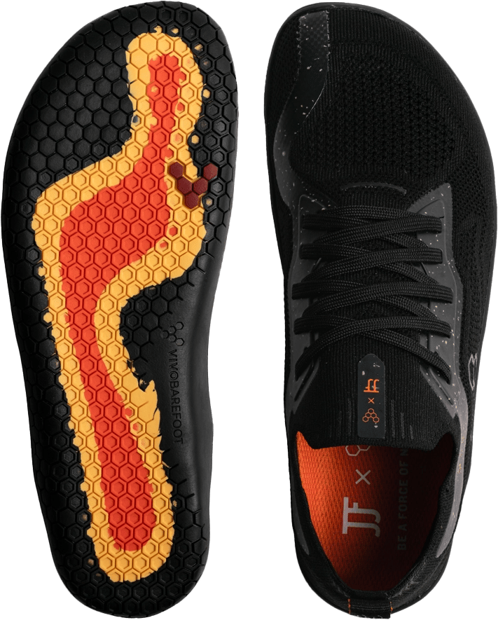 Vivobarefoot Men's Primus Lite Knit JJF Obsidian Vivobarefoot