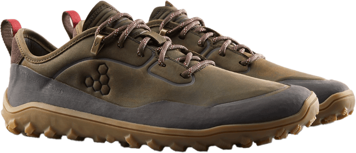 Vivobarefoot Women's Tracker Leather Low Bracken Vivobarefoot