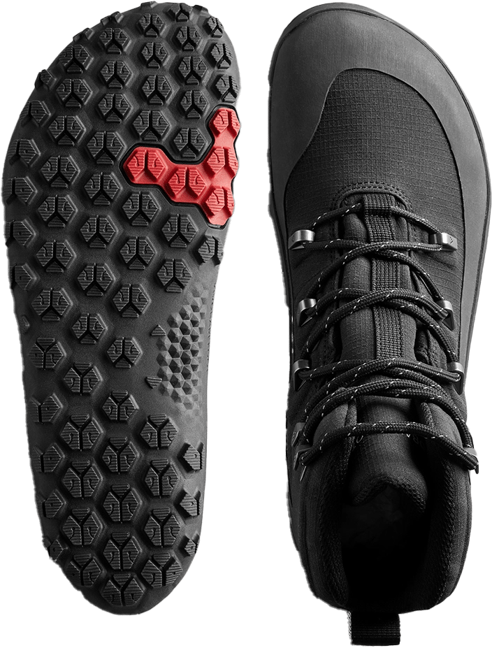 Vivobarefoot Women's Tracker Textile AT Obsidian Vivobarefoot