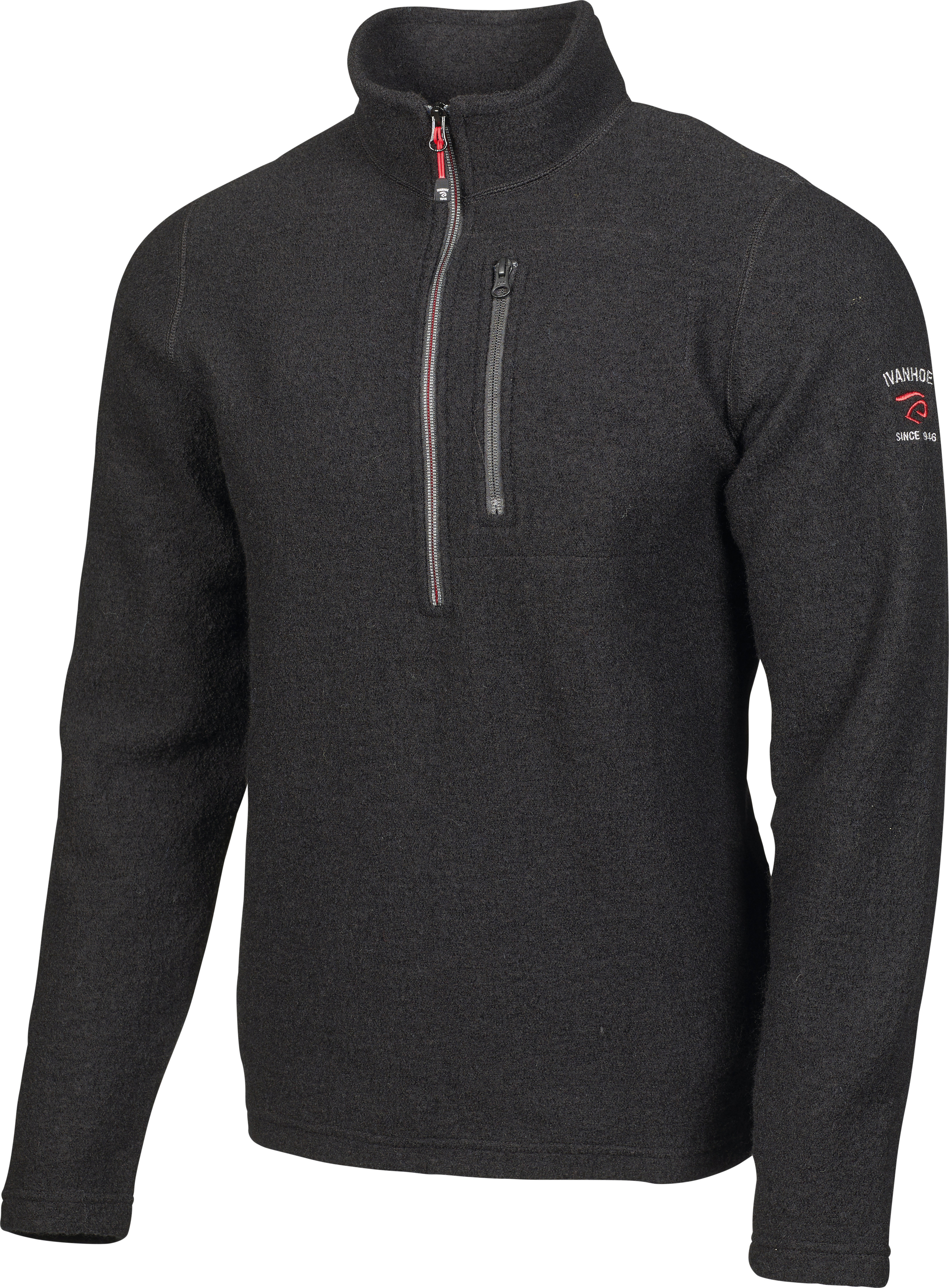 Ivanhoe Men’s Trille Half Zip Black