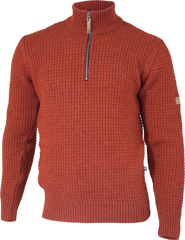 Ivanhoe Men's Moritz Half Zip Red Clay Ivanhoe