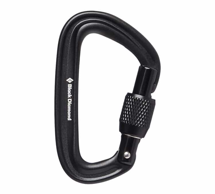 Carabiner | LiteForge Screwgate Carabiner Black | Black Diamond