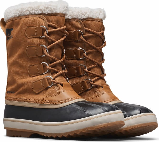 Sorel Men's 1964 Pac Nylon Boot Wp Camel Brown/Black Sorel