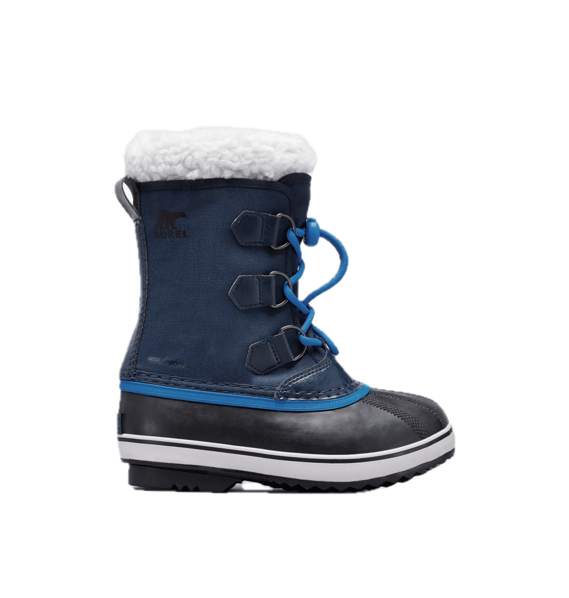 Sorel Childrens Yoot Pac Nylon Boot Wp Collegiate Navy/Super Blue