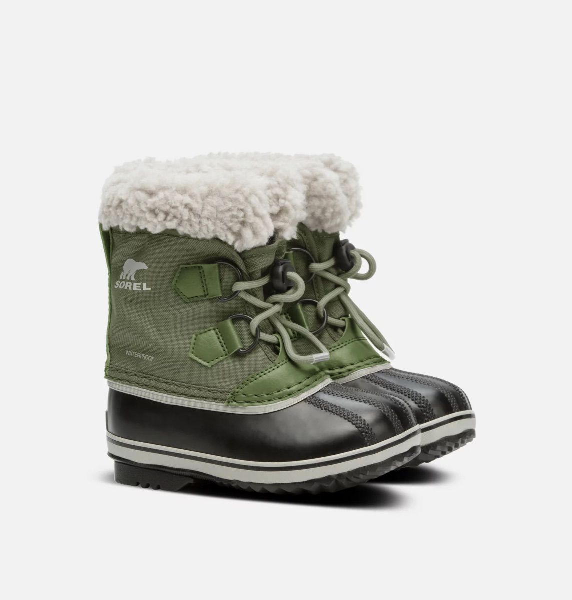 Sorel Kids' Yoot Pac Nylon Boot Wp Hiker Green