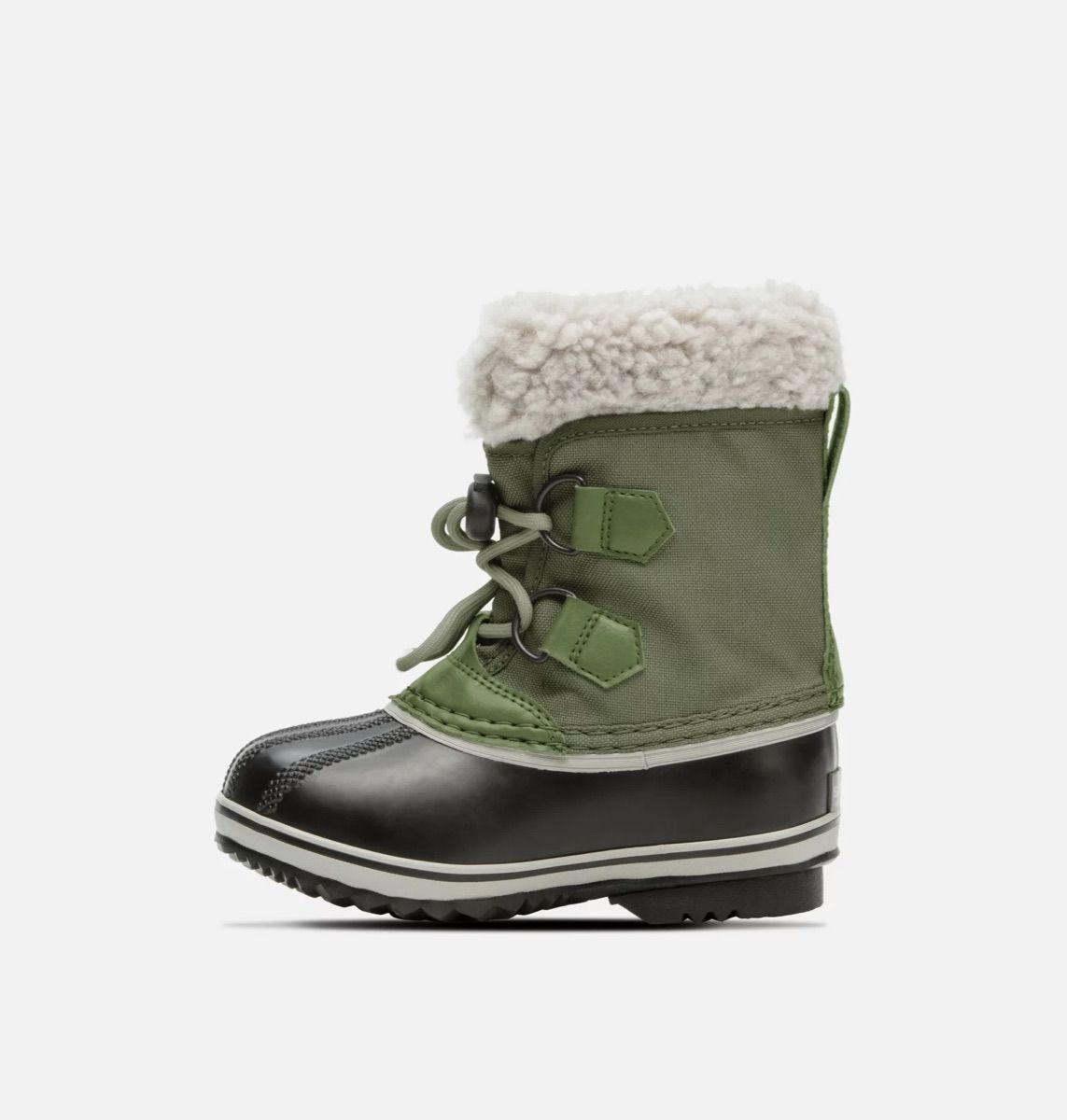 Sorel Childrens Yoot Pac Nylon Boot Wp Hiker Green