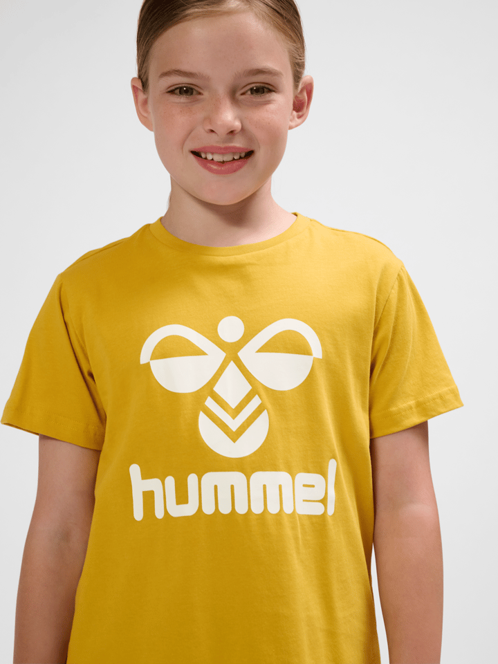 Hummel Kids' hmlTRES T-Shirt Short Sleeve Golden Spice Hummel