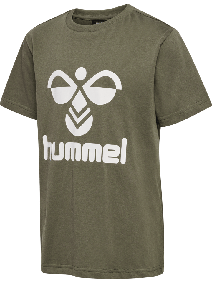 Hummel Kids' hmlTRES T-Shirt Short Sleeve Dusty Olive Hummel