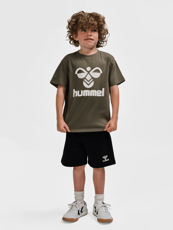 Hummel Kids' hmlTRES T-Shirt Short Sleeve Dusty Olive Hummel