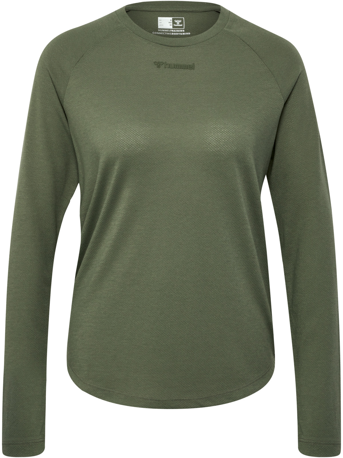 Hummel Women’s hmlMT Vanja T-Shirt L/S Deep Lichen Green