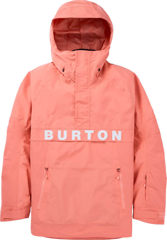 Burton Men’s Frostner Anorak Peach Echo