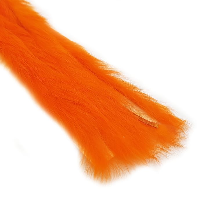 The Fly Co Rabbit Strips S-Cut 3mm - Fluor Orange The Fly Co