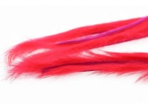 The Fly Co Rabbit Strips S-Cut 3mm - Fluor Red The Fly Co