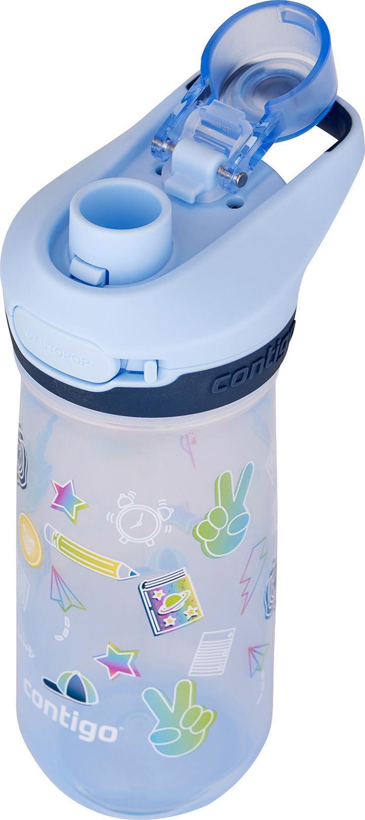 Contigo Kids' Jessie Autopop Water Bottle 420 ml Periw School Contigo