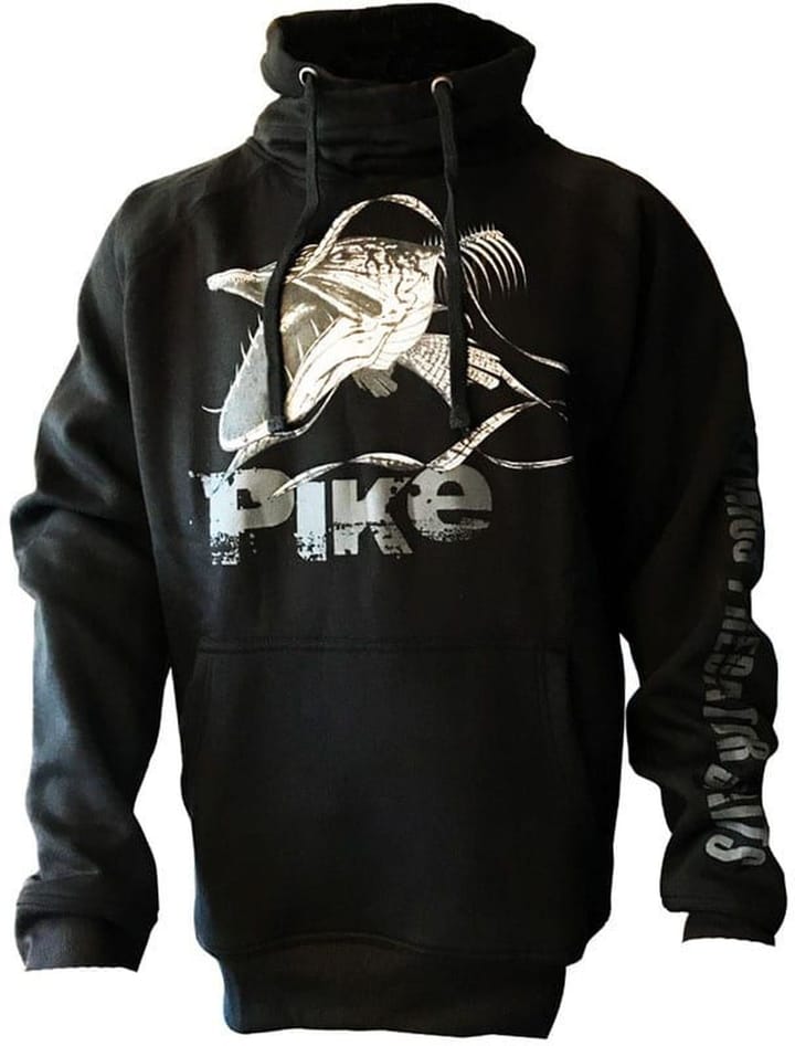 Fladen Fladen Hoody Angry Skeleton Pike Grey Fladen