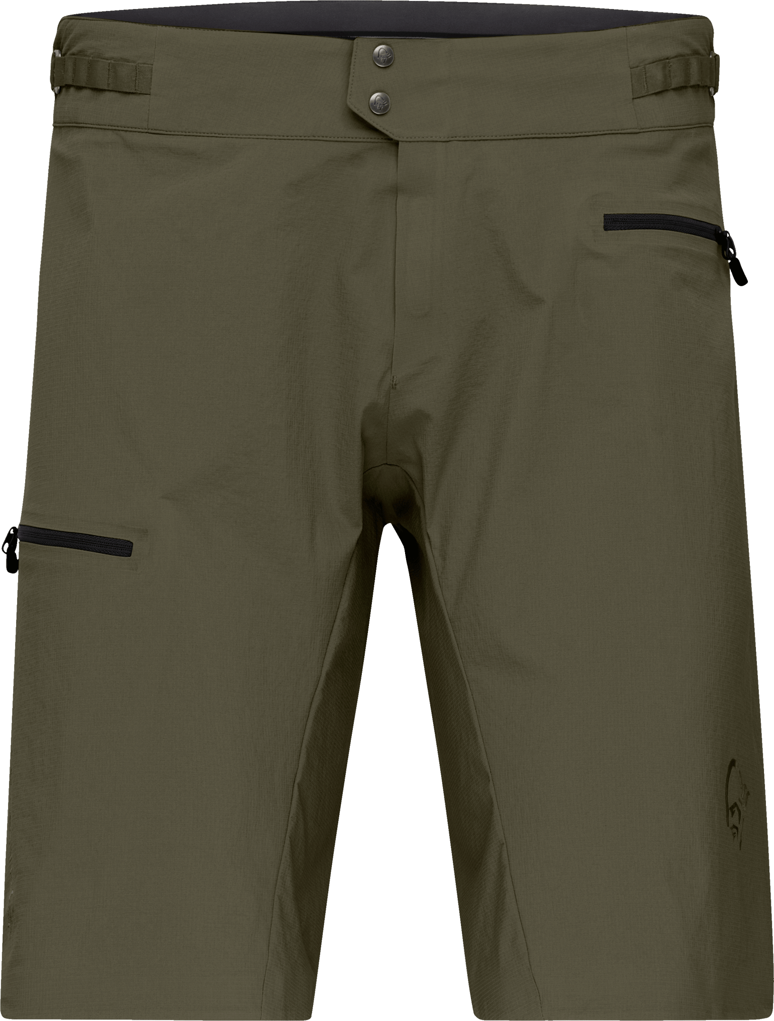 Norrøna Men's Fjørå Flex1 Light Shorts Olive Night